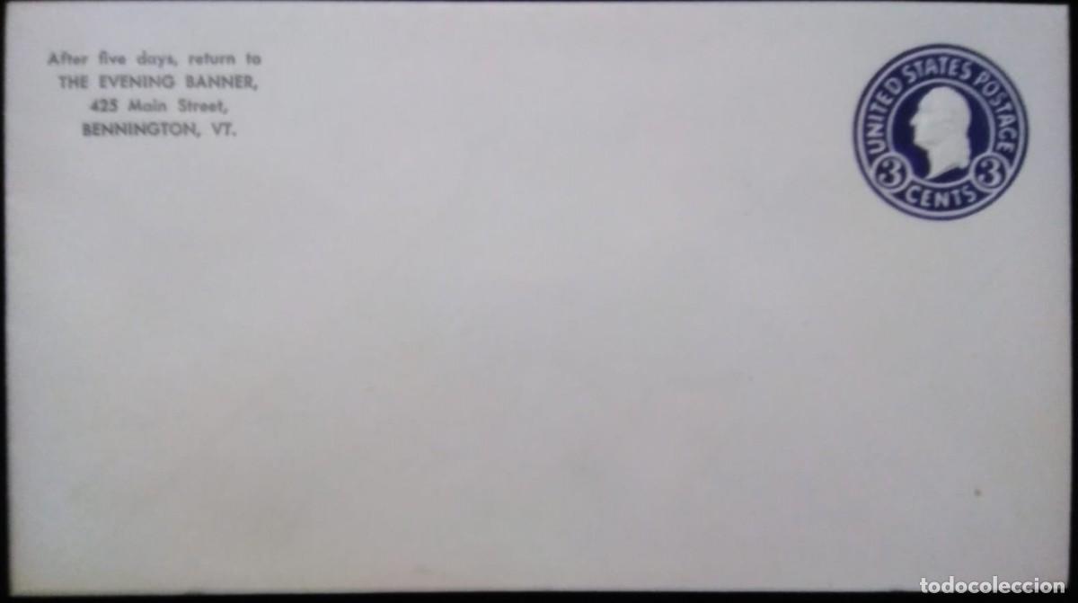 Sellos: O) UNITED STATES - USA, WASHINGTON 3 centavos, POSTAL STATIONERY, XF