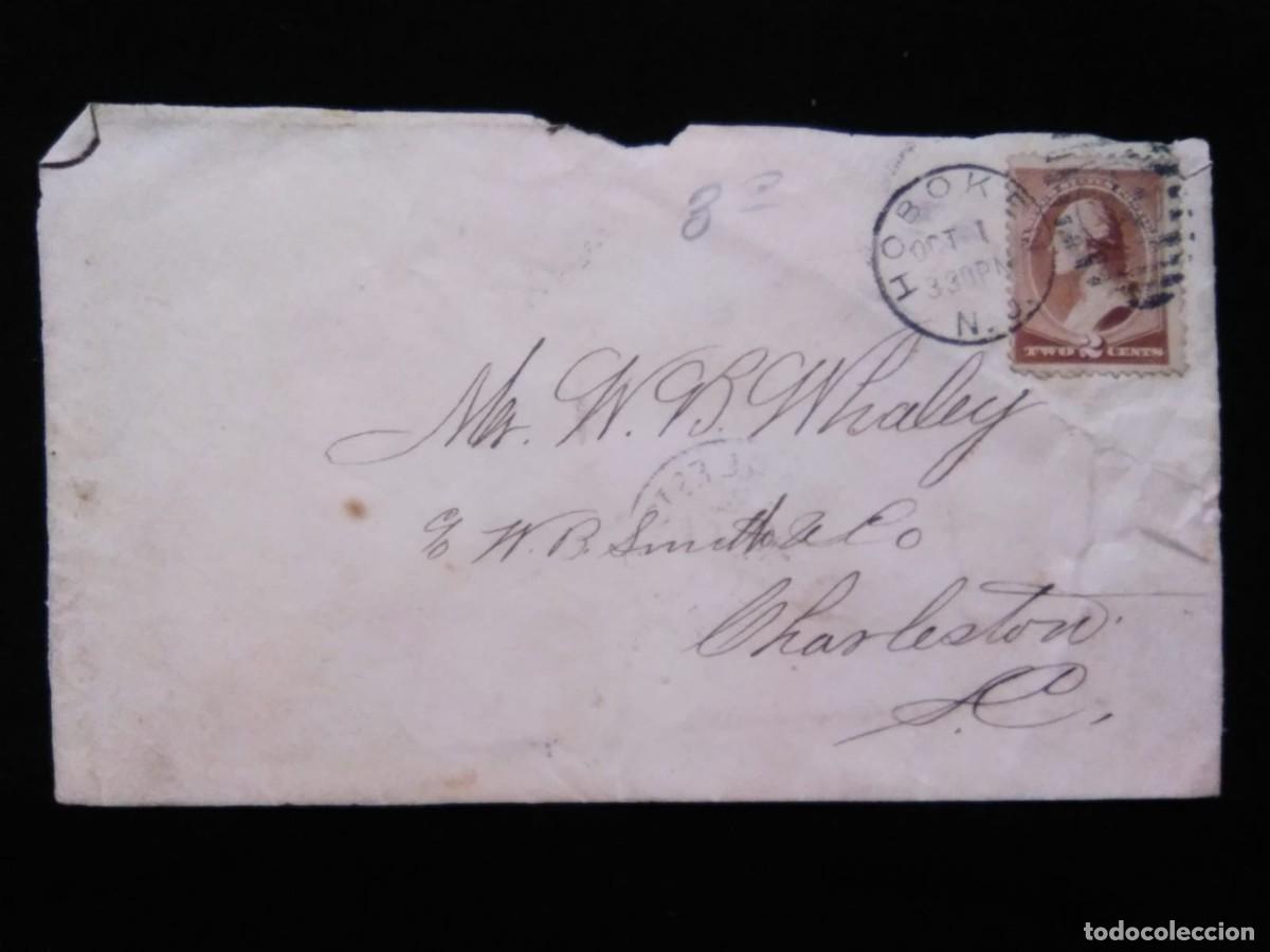 Sellos: J) 1939 UNITED STATES, WASHINGTON, AIRMAIL, CIRCULATED COVER, FROM USA