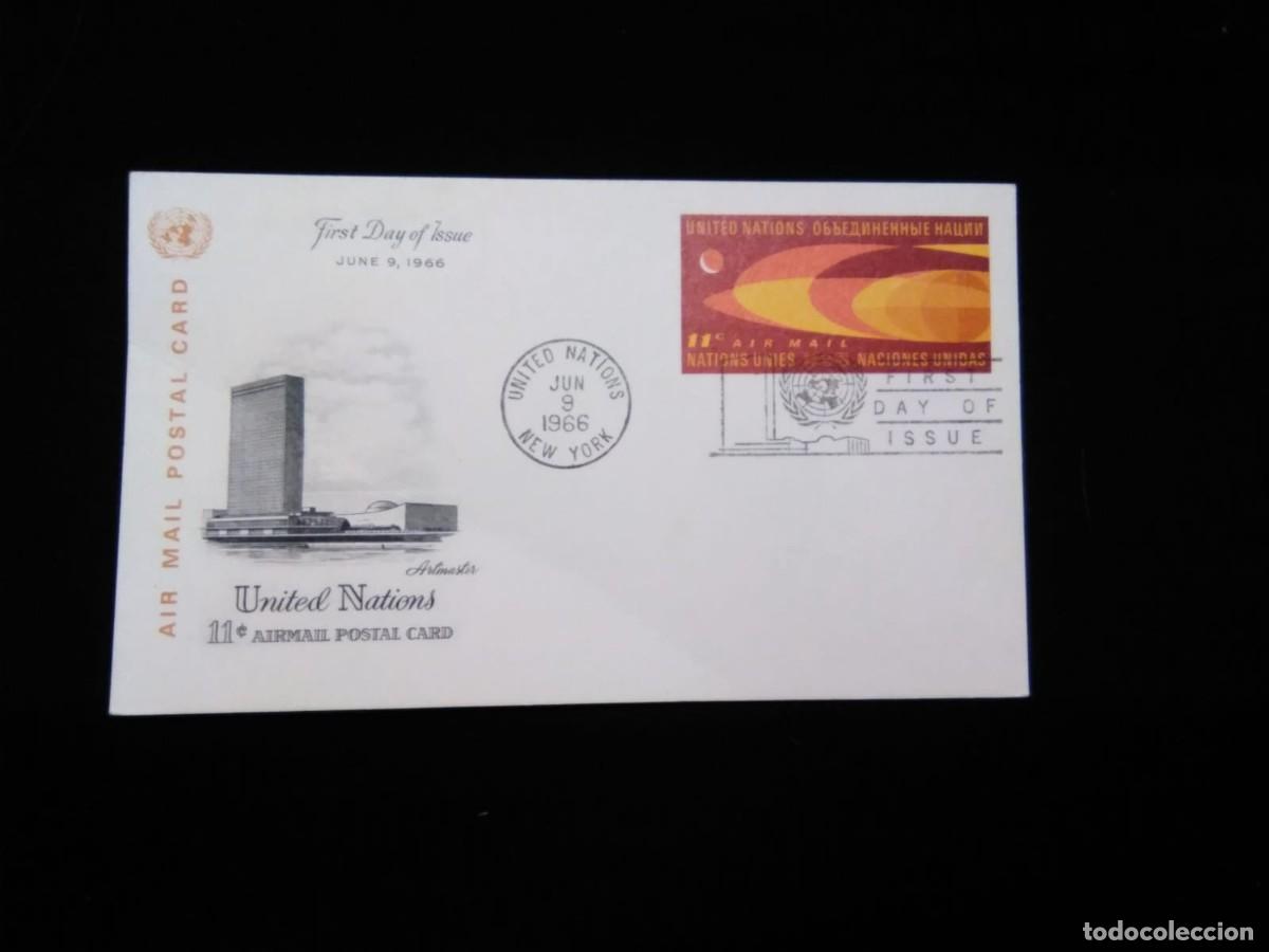 Selos: J) 1966 UNITED NATIONS, LANDSCAPE, XF