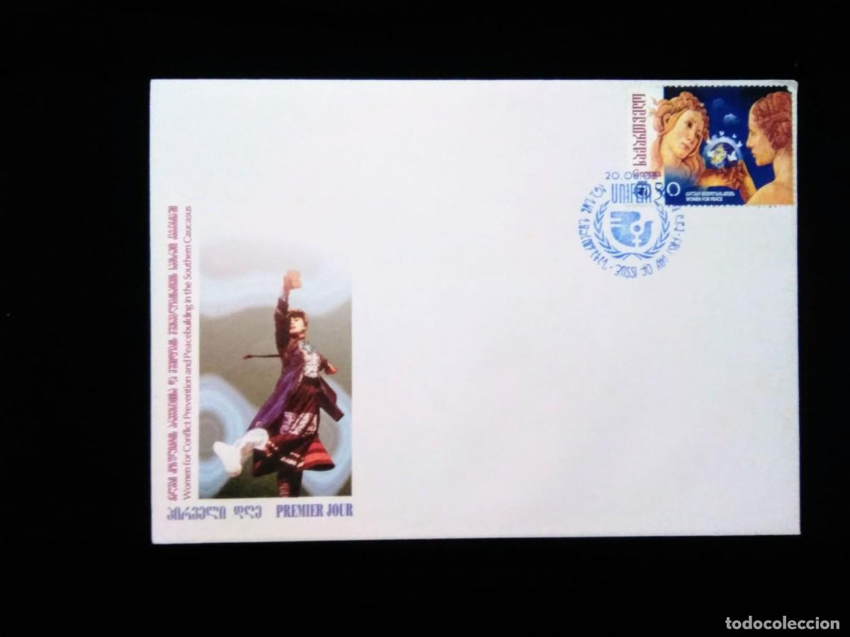 Sellos: J) 2000 CAUCASIAN REPUBLIC RUSSIA, WOMAN FOR THE PREVENTION OF LA PAZ CONFLICTS IN THE SOUTH OF CAUC