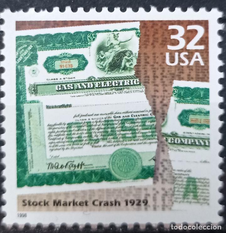 Stamps: Sellos USA A&ntilde;o 1998 Dificil
