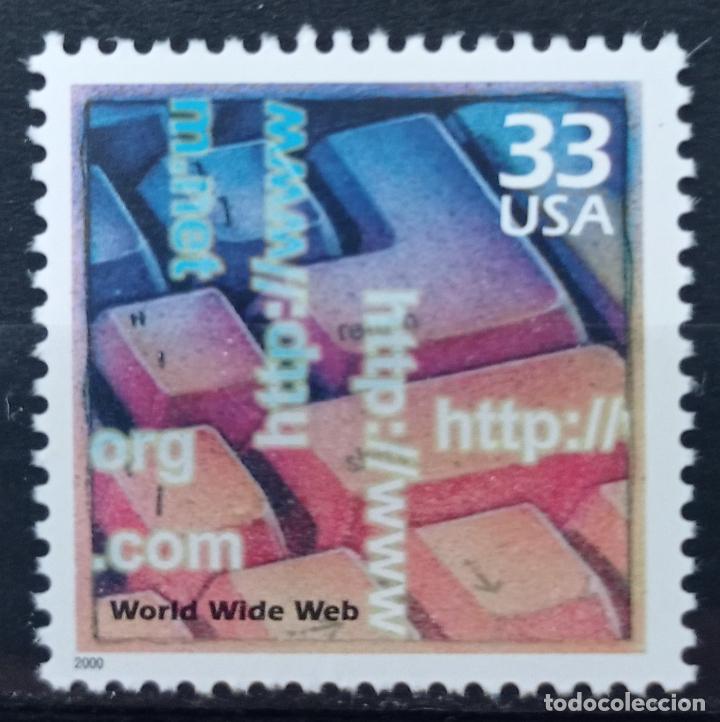 Francobolli: Sellos USA A&ntilde;o 2000 Dificil