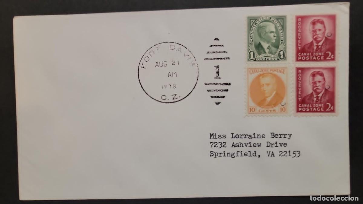 Timbres: SB) 1978 CANAL ZONE, MAJ GENERAL WILLIAM CRAWFORD GORGAS, MAJ, GENERAL HARRY FOOTE HODGES, THEODORE