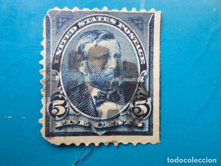 Sellos: -estados unidos, 1898, u. grant, Yvert 125