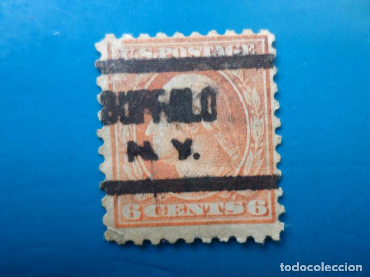 Sellos: -estados unidos, 1908, g. washington, Yvert 172