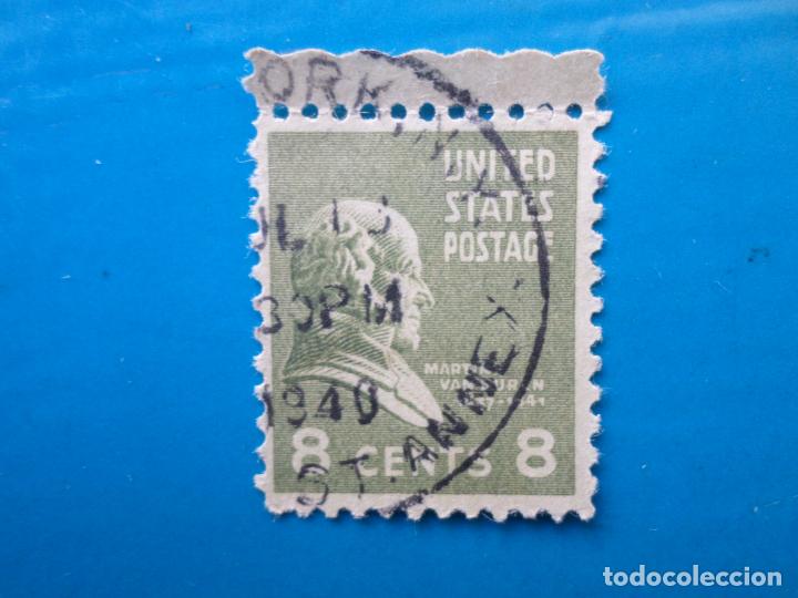 Selos: -estados unidos, 1938, m. van buren, Yvert 378