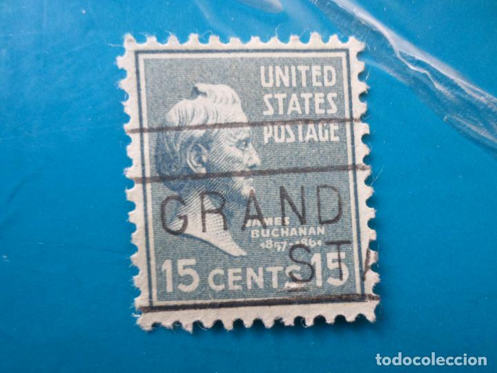 Selos: -estados unidos, 1938, j. buchanan, Yvert 385