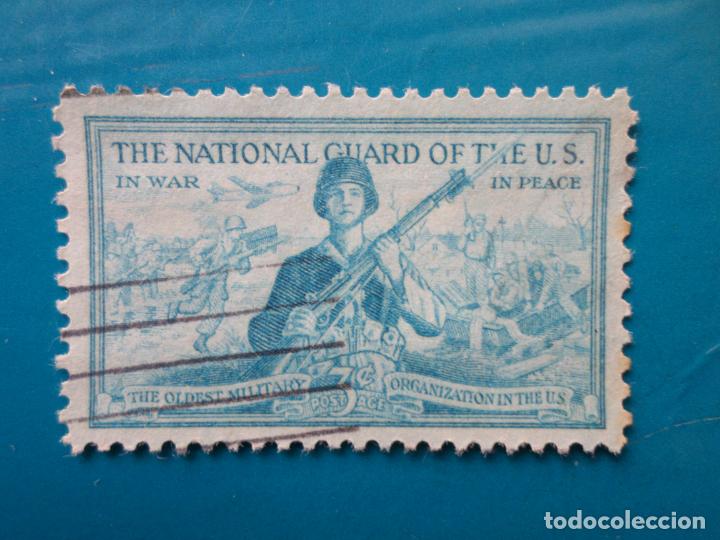 Selos: -estados unidos, 1953, homenaje a la guardia nacional, Yvert 568
