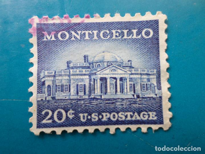 Selos: -estados unidos, 1956, monticello, Yvert 616