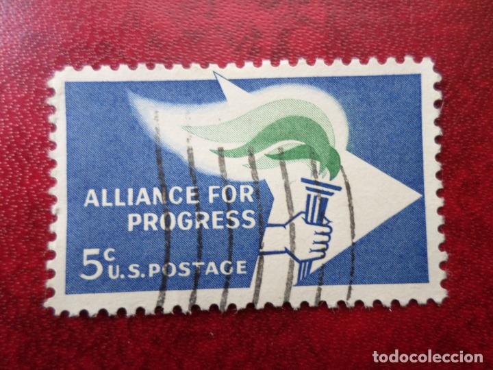 Selos: -estados unidos, 1963, 2 aniversario alianza para el progreso, Yvert 749