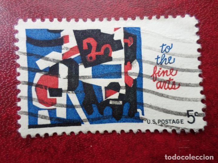 Timbres: -estados unidos, 1964, las bellas artes, Yvert 775