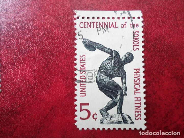 Timbres: -estados unidos, 1965, centenario asociacion deportiva de los sokols, Yvert 778