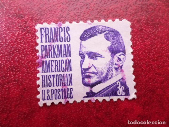 Timbres: -estados unidos, 1967, f. parkman, Yvert 818