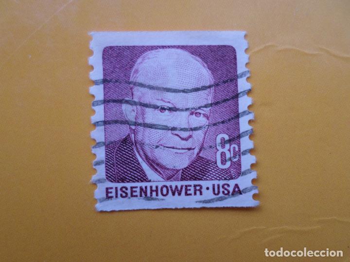 Timbres: -estados unidos, 1971, eisenhower, Yvert 922A