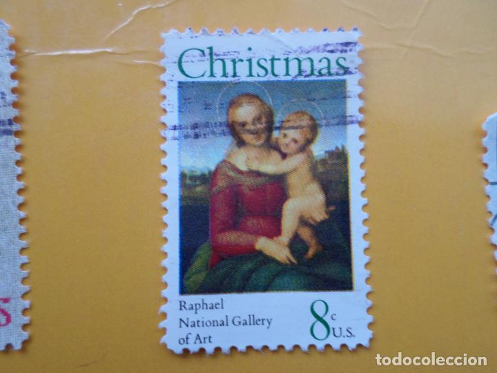 Timbres: -estados unidos, 1973, navidad, Yvert 1007