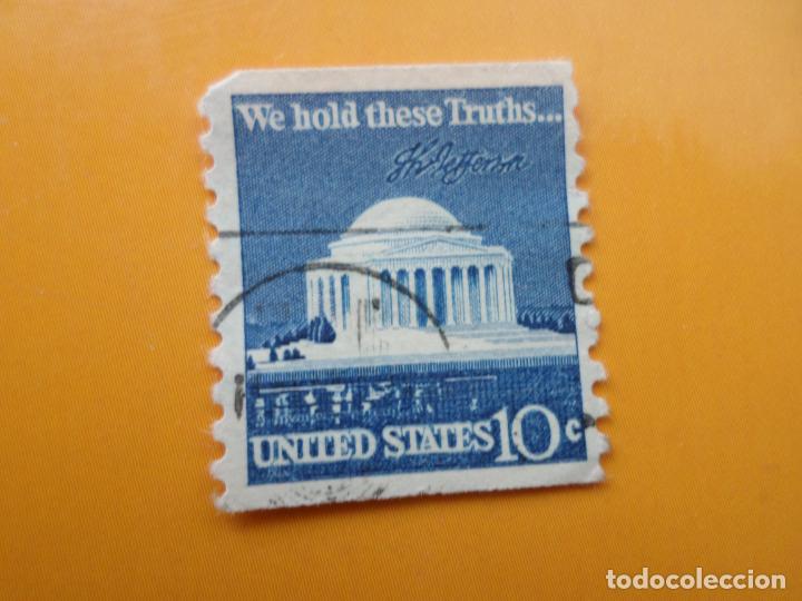 Timbres: -estados unidos, 1973, memorial de jefferson, Yvert 1008A