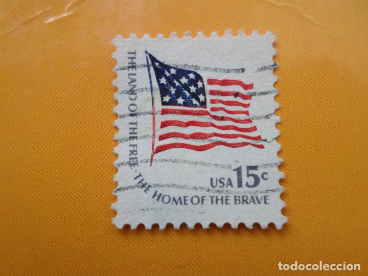 Timbres: -estados unidos, 1978, bandera del fuerte mc henry, Yvert 1204