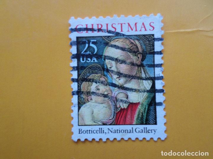 Timbres: -estados unidos, 1988, navidad, Yvert 1837