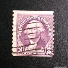 Sellos: RARE STAMP OF GEORGE WASHINGTON - 3 CENTS. 1932. CONDITION AS SEEN IN THE PICTURE.