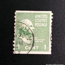 Sellos: RARE STAMP OF GEORGE WASHINGTON - 1938. CONDITION AS SEEN IN THE PICTURE.
