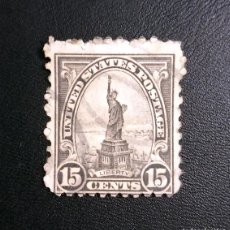 Sellos: RARE STAMP OF LIBERTY - 15 CENTS. CONDITION AS SEEN IN THE PICTURE.