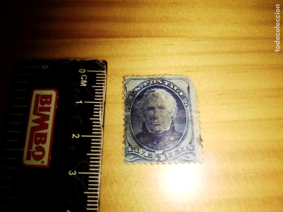 Francobolli: ESTADOS UNIDOS-1875-5 CENTS Zachary Taylor