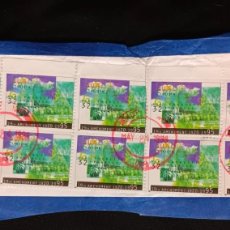 Sellos: DM)1999, U.S.A, FRAGMENT OF LETTER WITH 10 STAMPS 75TH ANNIVERSARY OF THE 19TH AMENDMENT OF THE CONS