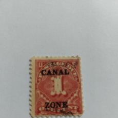 Sellos: CANAL ZONE AÑO 1924 FRANQUEO DEBIDO, USADO, SCOTTJ12