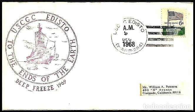 Timbres: POLAR USA 1968 ROMPEHIELOS USCGC EDISTO