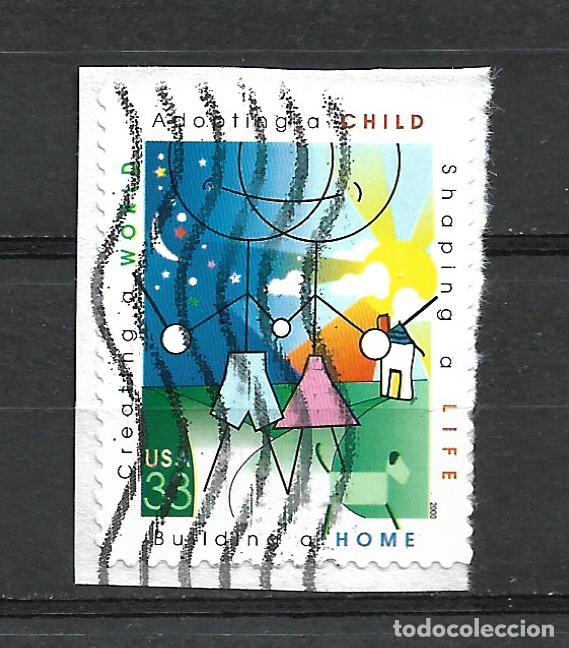 Sellos: estados unidos 2000 sello usado - 12/6