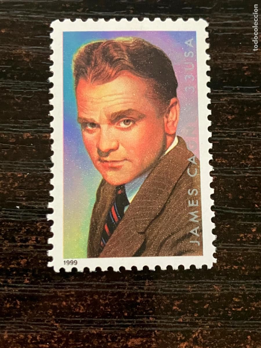 Sellos: Estados Unidos - Sello nuevo Personajes americanos 2002 - James Cagney