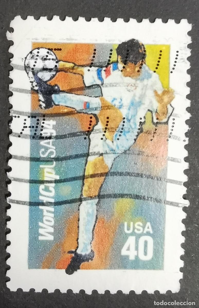 Briefmarken: Sello Estados Unidos U.S.A.1994,Controlar el bal&oacute;n, 40 &cent; Michel US 2458