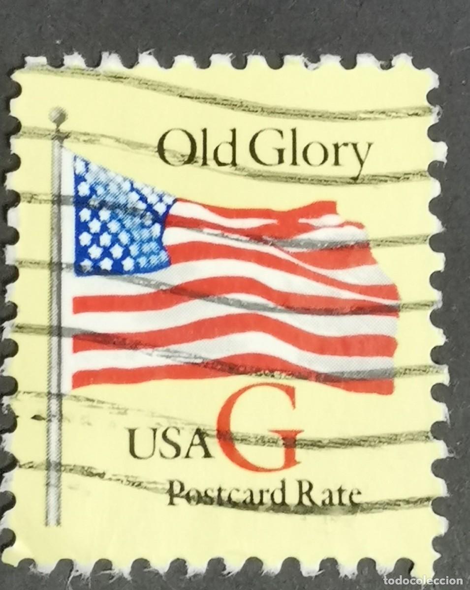 Briefmarken: Sello Estados Unidos U.S.A.1994,Sello G de la Vieja Gloria Amarilla, G &ordm; Michel US 2532