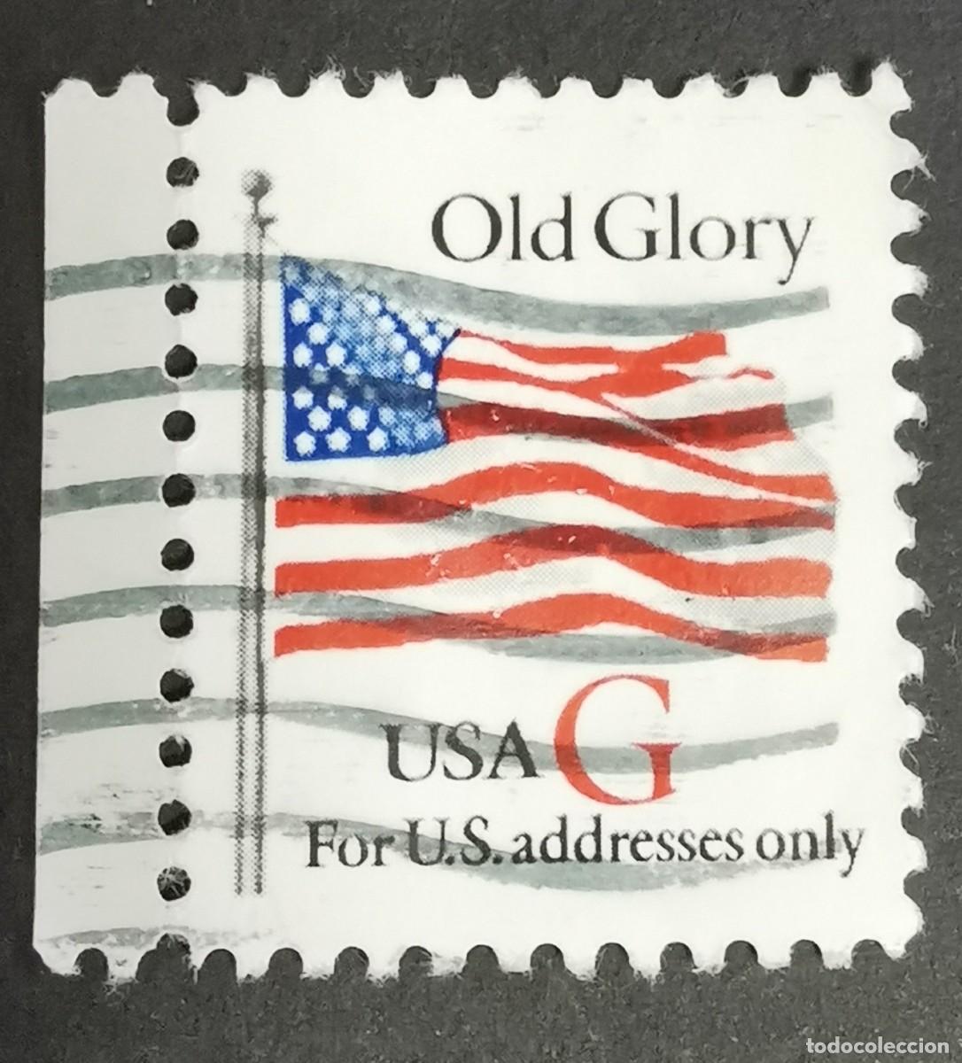 Stamps: Sello Estados Unidos U.S.A.1994,Sello G de la Vieja Gloria Blanca, G &ordm; Michel US 2533A