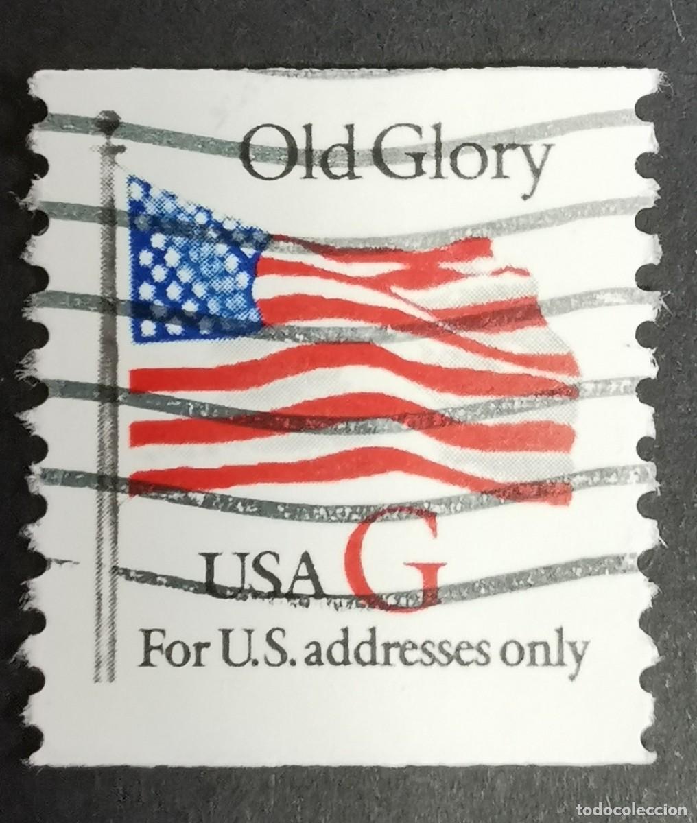 Stamps: Sello Estados Unidos U.S.A.1994,Sello G de la Vieja Gloria Blanca, G &ordm; Michel US 2533C