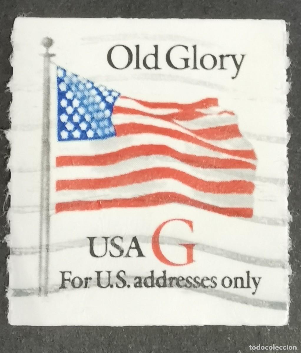 Stamps: Sello Estados Unidos U.S.A.1994,Sello G de la Vieja Gloria Blanca, G &ordm; Michel US 2533L