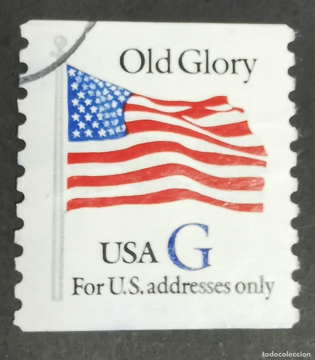 Timbres: Sello Estados Unidos U.S.A.1994,Sello G de la Vieja Gloria Blanca, G &ordm; Michel US 2538C