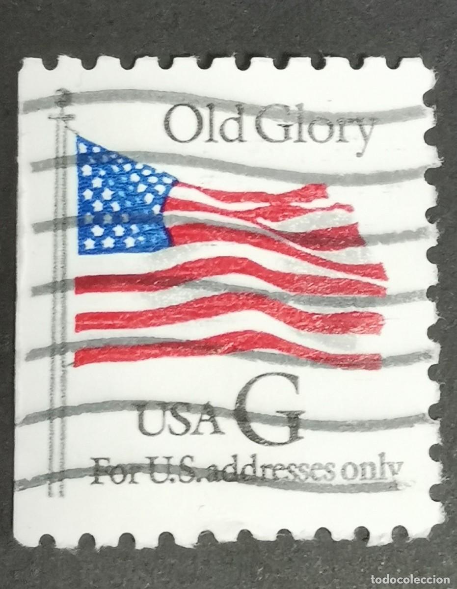 Timbres: Sello Estados Unidos U.S.A.1994,Sello G de la Vieja Gloria Blanca, G &ordm; Michel US 2536Fl