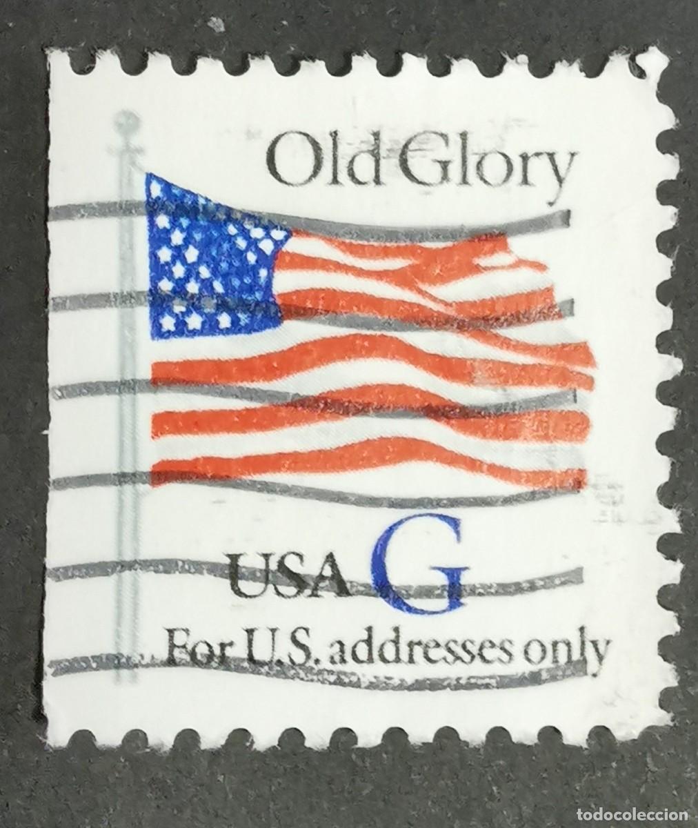 Timbres: Sello Estados Unidos U.S.A.1994,Sello G de la Vieja Gloria Blanca, G &ordm; Michel US 2538Dl