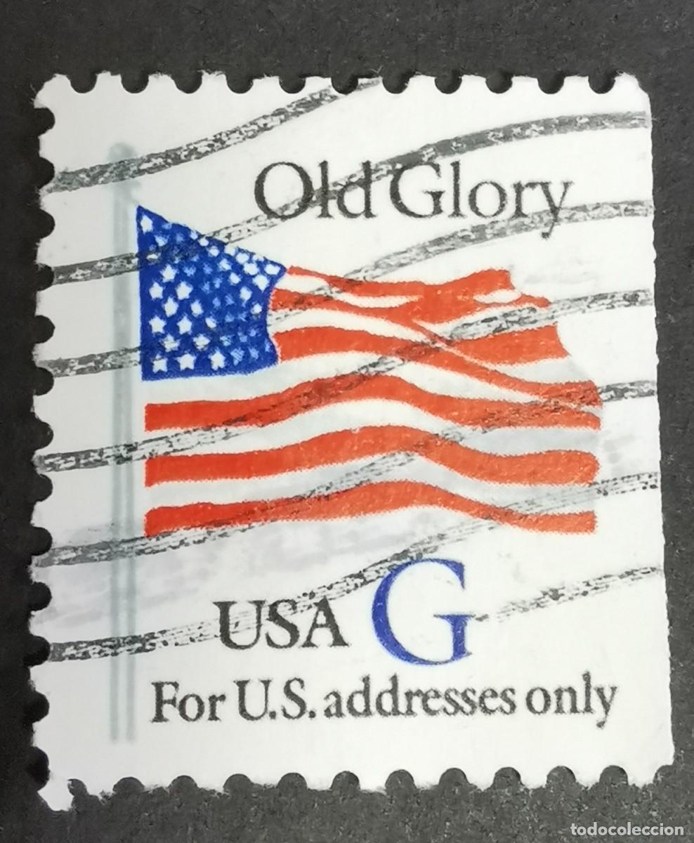 Timbres: Sello Estados Unidos U.S.A.1994,Sello G de la Vieja Gloria Blanca, G &ordm; Michel US 2538Dr