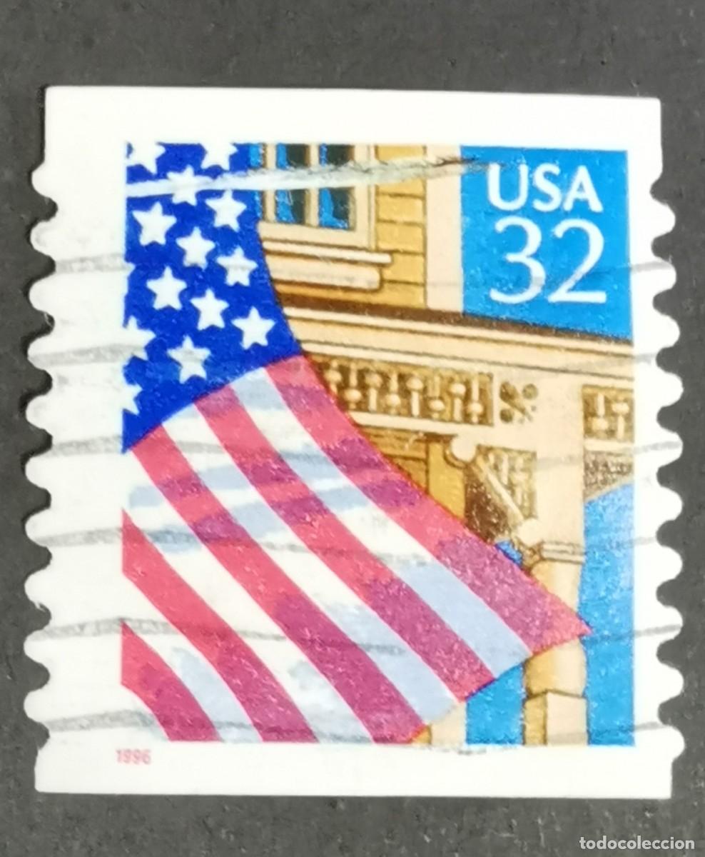 Timbres: Sello Estados Unidos U.S.A.1995,Bandera sobre el porche, 32 &cent; Michel US 2552IIBC