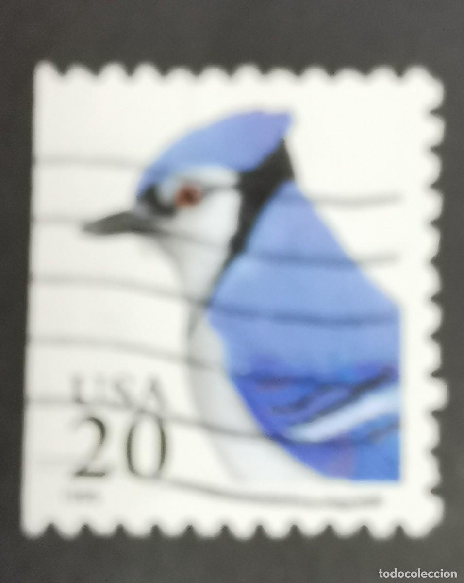 Francobolli: Sello Estados Unidos U.S.A.1995,Arrendajo Azul (Cyanocitta cristata), 20 &cent; Michel US 2574Dl