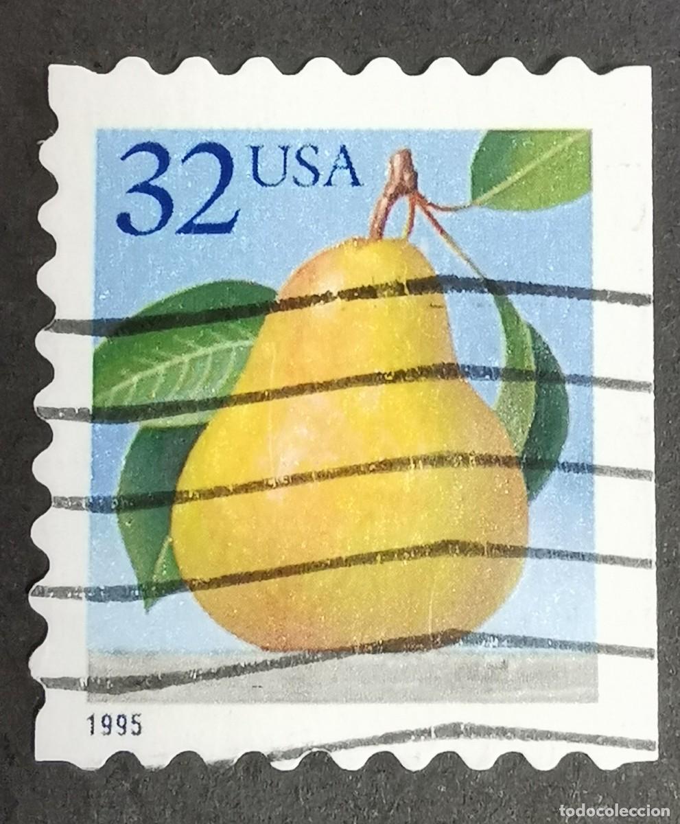Francobolli: Sello Estados Unidos U.S.A.1995,Pera, 32 &cent; Michel US 2604BDr