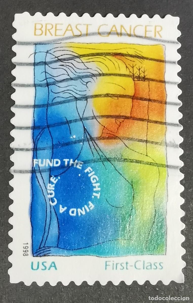 Briefmarken: Sello Estados Unidos U.S.A.1998,Investigaci&oacute;n sobre el c&aacute;ncer de mama, Michel US 2990