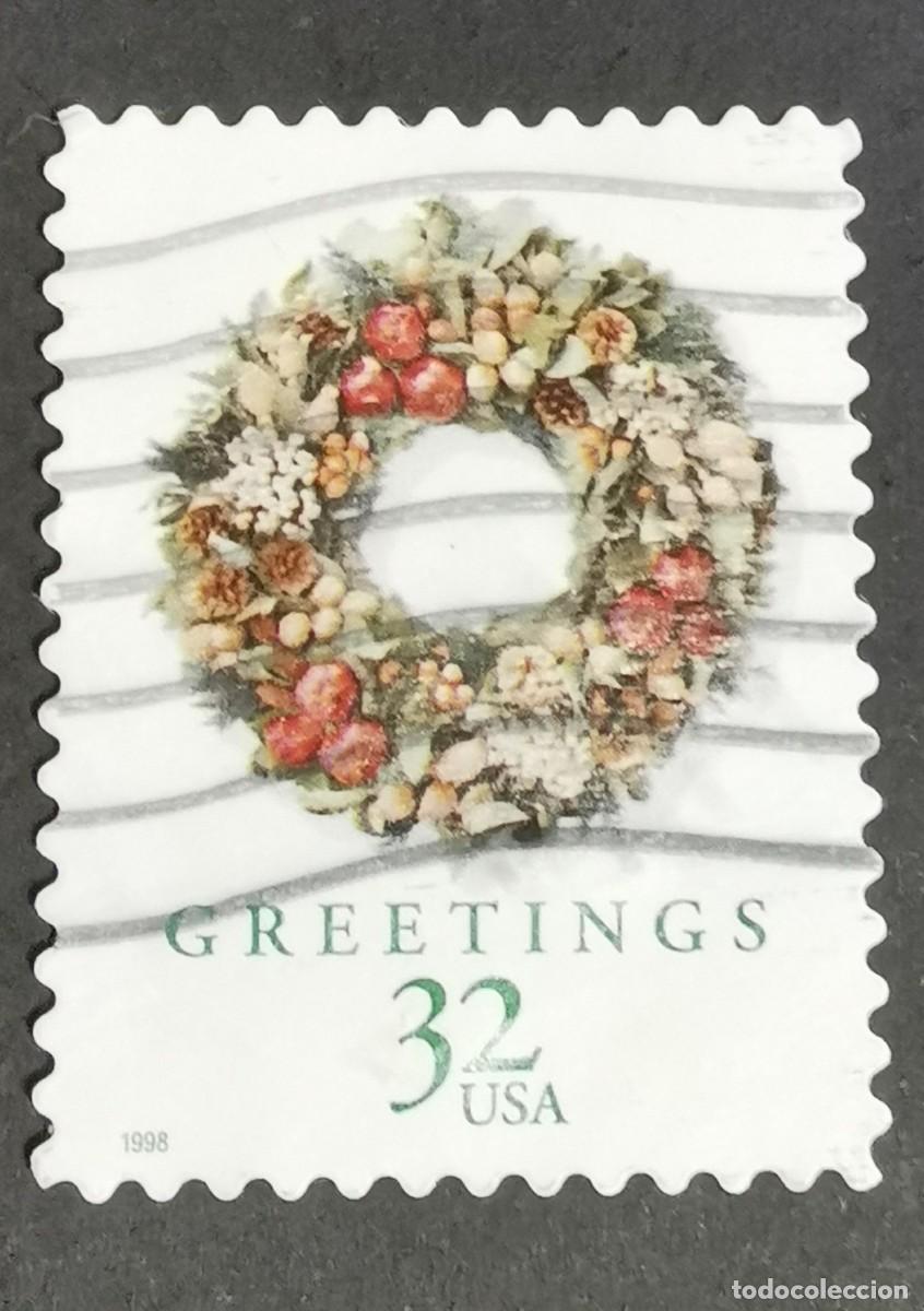 Briefmarken: Sello Estados Unidos U.S.A.1998,Corona: Chile, 32 &cent; Michel US 3052BA