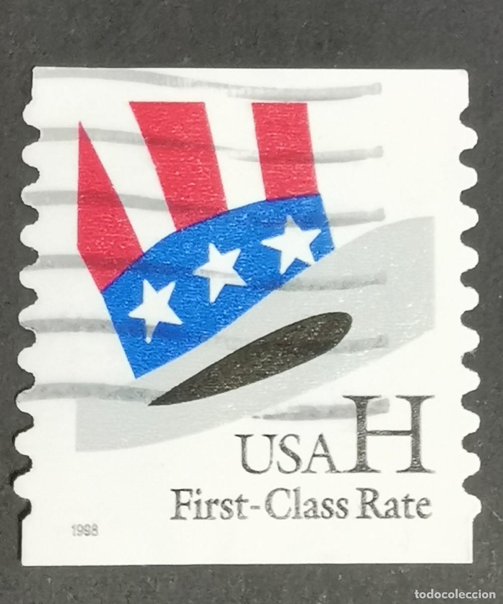 Briefmarken: Sello Estados Unidos U.S.A.1998,El sombrero del t&iacute;o Same, H Michel US 3059C