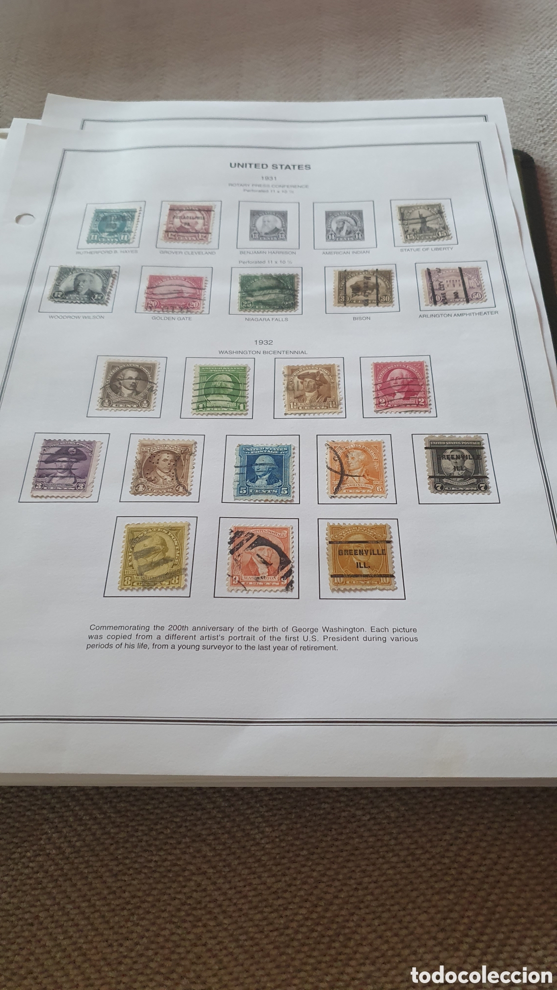 Sellos: 20 sellos estados unidos 1931,1932