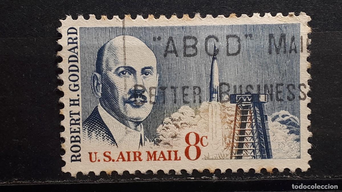 Sellos: ESTADOS UNIDOS. A&Ntilde;O 1964 &deg;. YVERT A&eacute;reo 65