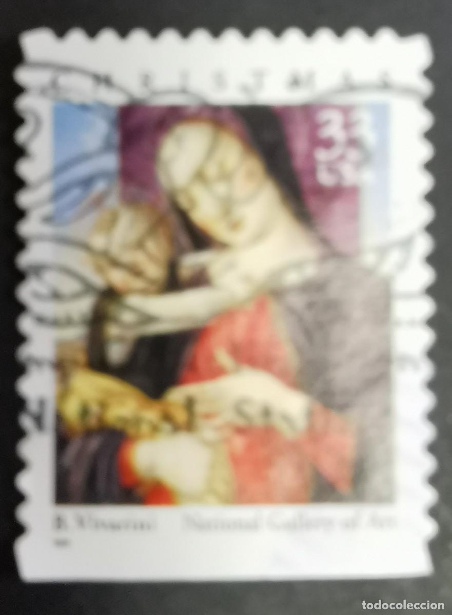 Timbres: Sello Estados Unidos U.S.A.1999,La Virgen y el Ni&ntilde;o de Bartolomeo Vivarini, 33 &cent; Michel US 3215BDu