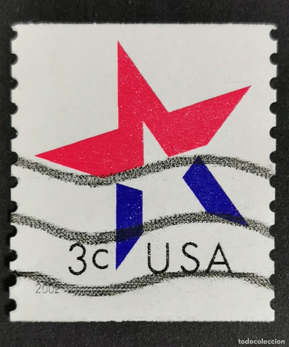 Briefmarken: Sello Estados Unidos U.S.A.2001,Estrella, 3 &cent; Michel US 3582